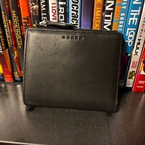 Coach leather wallet